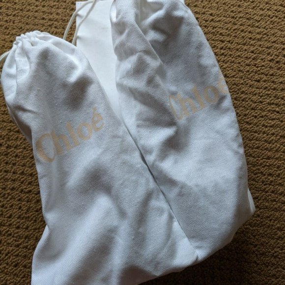 Chloe Lauren Scalloped Leather Ballet Flats US 7/EU 37 in Pink Tea - Picture 5 of 5